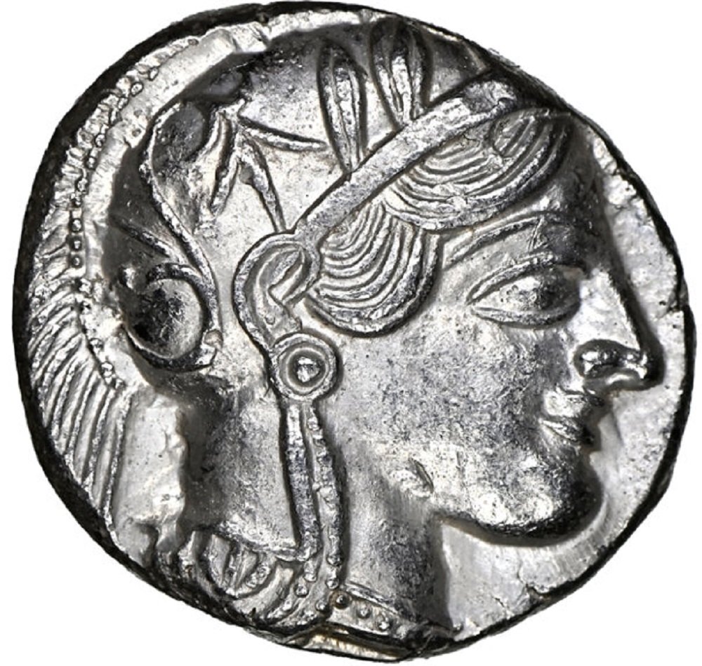 Ca.-440-401-BC-Attica-Athens-Tetradrachm-Athena-Owl